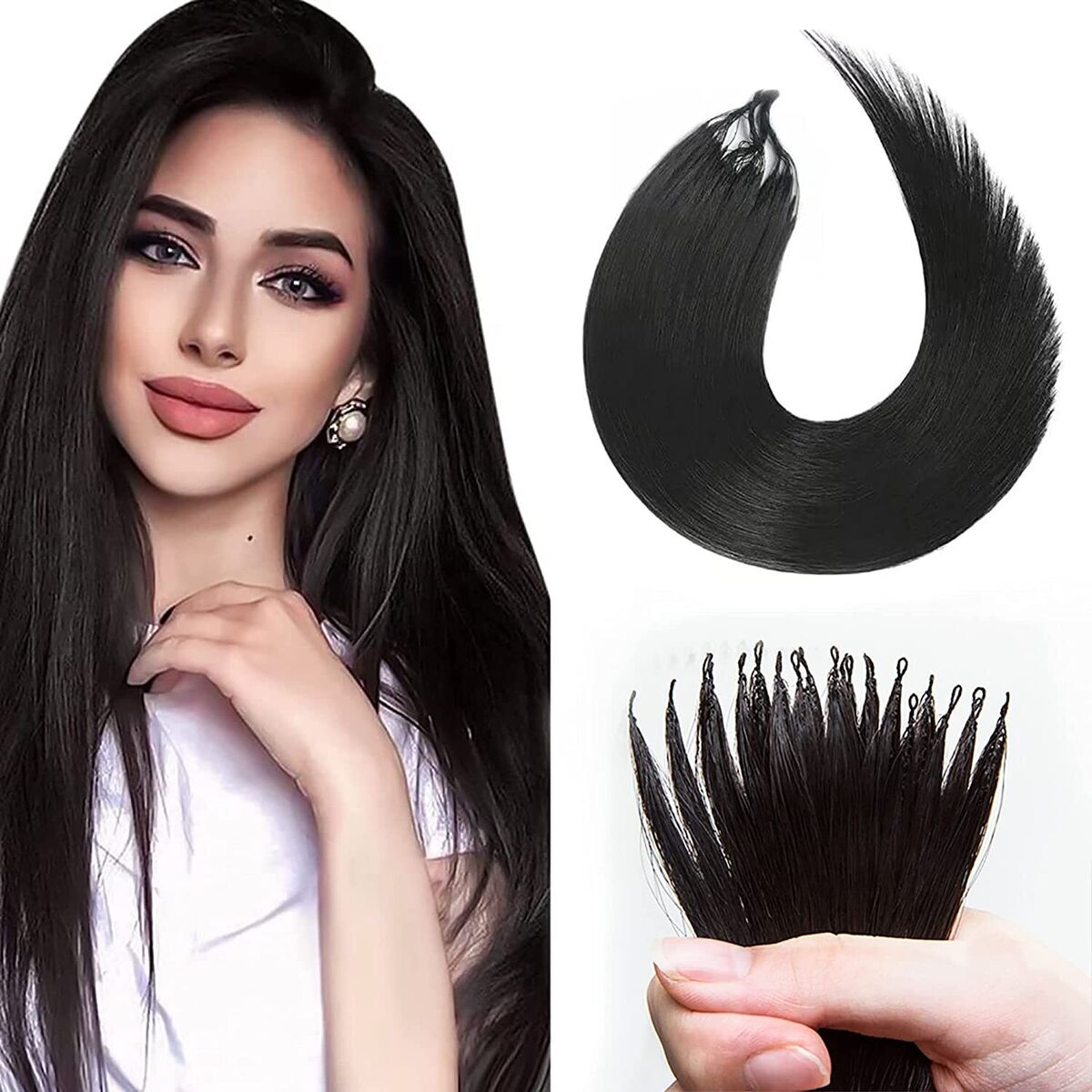 Buy Wholesale China Wholesale Feather Hair Extensions Double Drawn