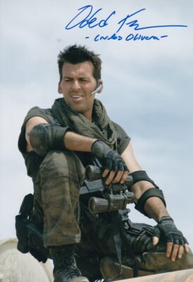ODED FEHR signed Autogramm 20x30cm RESIDENT EVIL in Person autograph COA