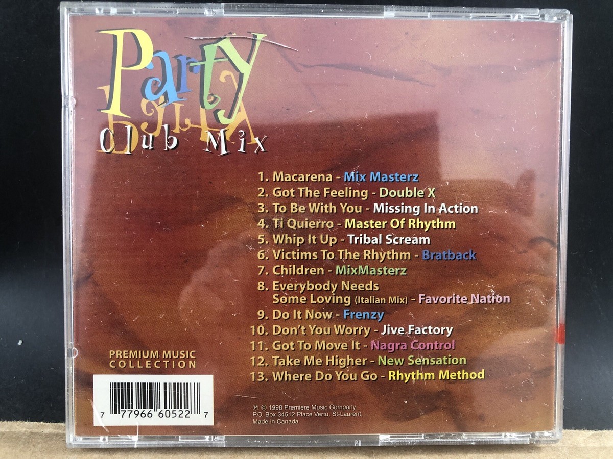 Party Club Mix, Premium Music Collection CD, MULTIPLE CD