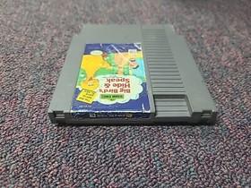 Sesame Street Big Bird's Hide & Speak (Nintendo Entertainment System, 1990) NES