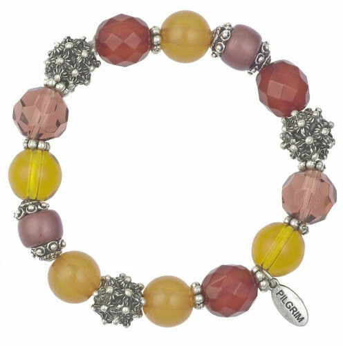 Aus Glas versilberte Modeschmuck-Armbänder-Anhänger