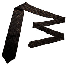 Ermenegildo Zegna Tie Men's Abstract 100 Silk Necktie Handmade In Italy