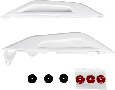 ACERBIS 0023532.030 portanumero laterale bianco per yamaha yz 65