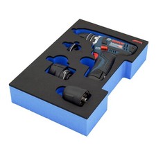 Bosch GSR 12V-15 FC Schaumeinlage halbe L-Box...