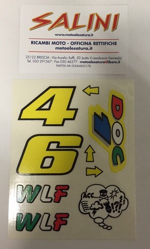 ADESIVO VALENTINO ROSSI 46 Sponsor KERAKOLL Circa Cm 15 X 11 EUR 4 - Foto 8