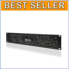 Silent 2U Rack Cooling Fan System with Intelligent Controls & High Airflow