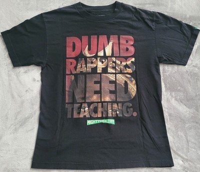 Mighty Healthy NYC X Notorious BIG Dumb Rappers Need Teaching T-Shirt Medium