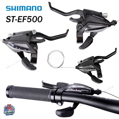 MTB Fahrrad EF500 Schalthebel Bremshebel 3/7/8/21/24 Gang V-Bremse für Shimano