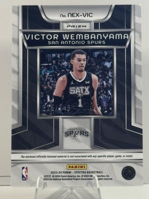 149枚限定 Victor Wembanyama Spectra RC 149枚限定 Victor Wembanyama Spectra RC