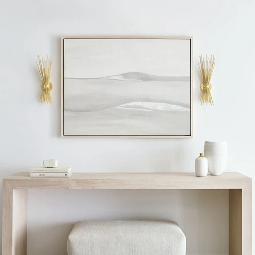 Visual Comfort KW 2070G Strada 8" Wide Wall Sconce, Gild - Picture 2 of 3