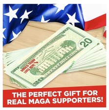 Donald Trump Lives Here    Self Inking Red Stamp Trigger LIBS MAGA GIFT