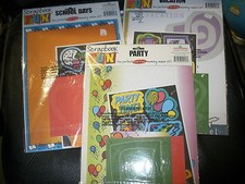 3 NEW scrapbook kits Vacation, Party, School Days