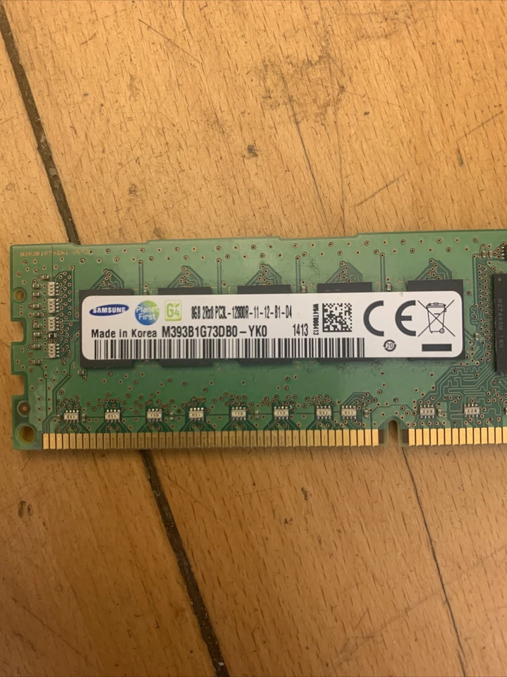 M393B1G73DB0-YK0 - Samsung 8GB PC3L-12800R 1600Mhz - Image 2 of 3