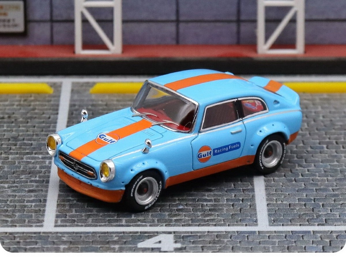 Mortal 1/64 Scale Honda S800 Diecast Car Model Toy Collection Gift