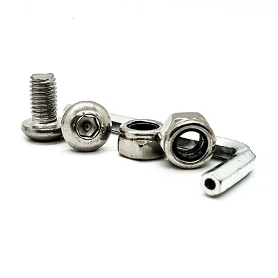 OZ-USA Security Hardware Kit 8mm bolt for LED Light Bar Stainless Steel Anti-Theft lock