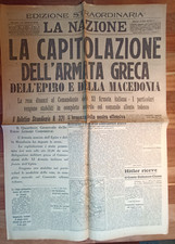 WW2 The Capitulation of the Greek and Macedonian Army-23/04/1941 The Nation-No.4313