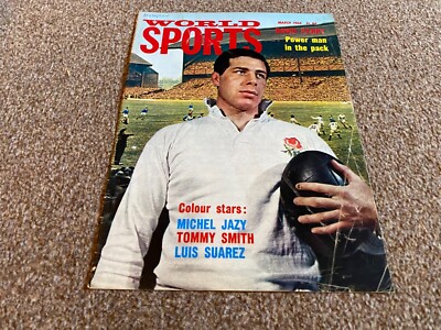 WFBK13 WELTSPORTMAGAZIN TITELSEITE 10X8 1966 MAR DAVID PERRY
