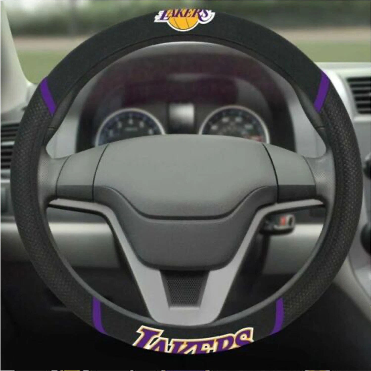 Basketball Los Angeles Steering Wheel Cover Universal