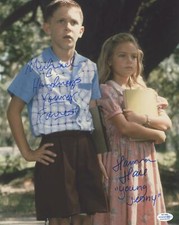 Michael C. Humphreys & Hanna Hall "Forrest Gump" AUTOGRAPHS Signed 11x14 Photo B