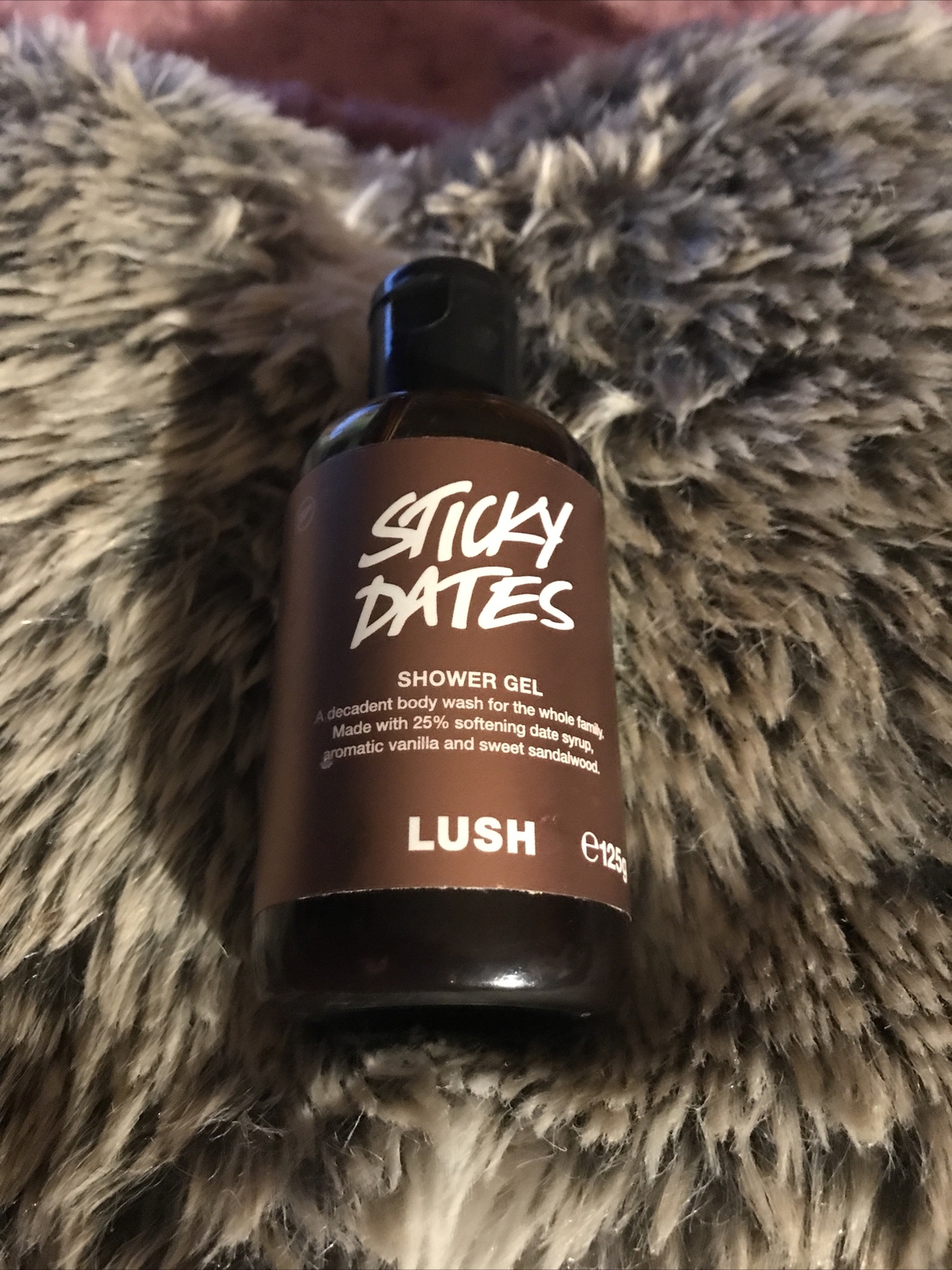LUSH Sticky Dates Shower Gel 125g Unused eBay