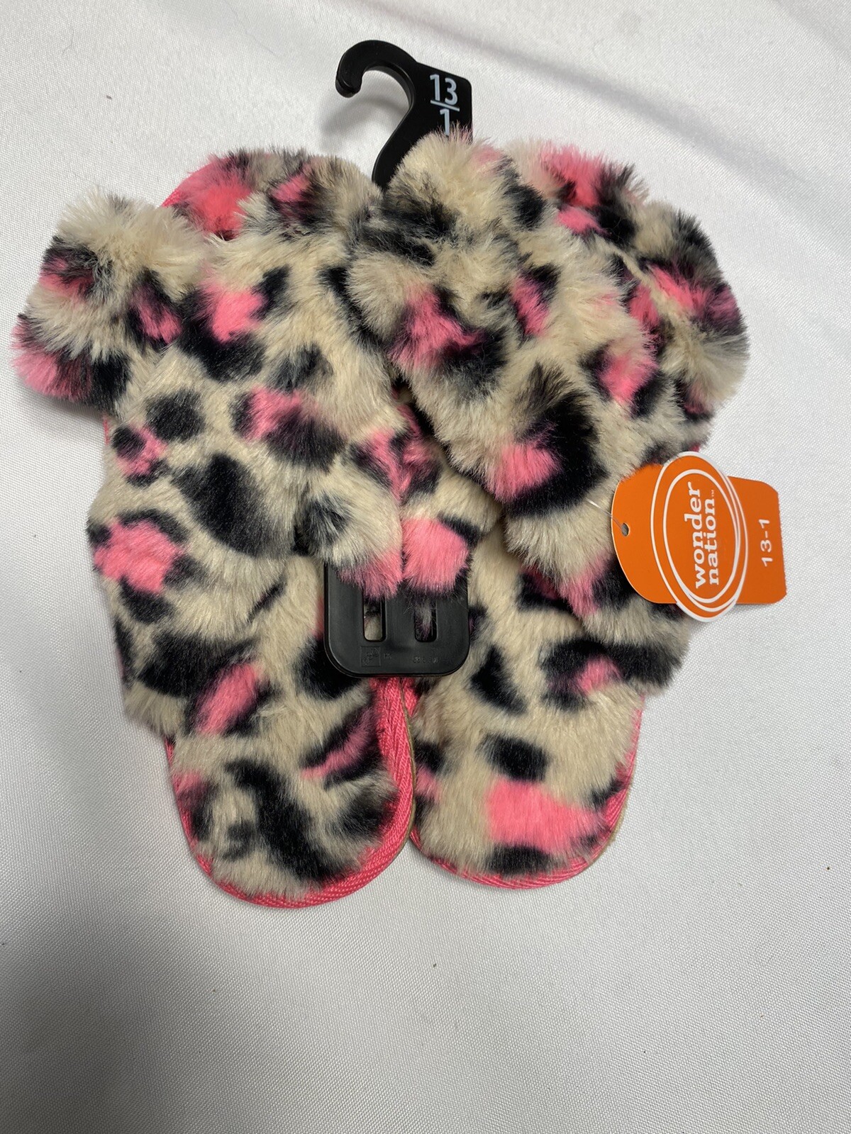 SAOLA wonder nation sandali pantofole bambina stampa animalier suola rigida taglia 13 1