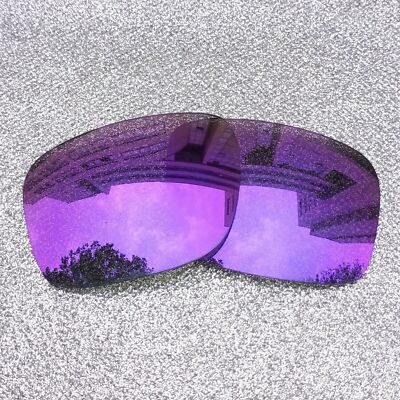 Purple Polarized Replacement  Lenses For-Oakley Turbine Frame OO9263