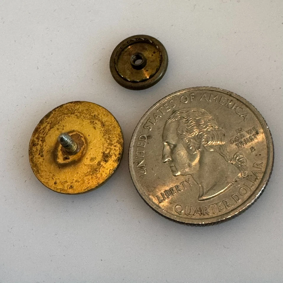 Vintage 1950 Michigan Championships Golden Gloves Boxing Lapel Pin - Image 3 of 4