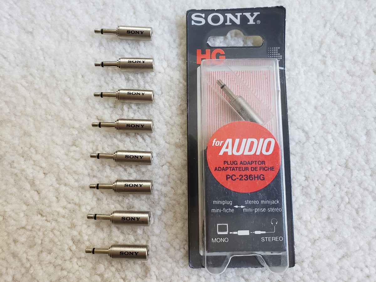 Sony pc-236HG Mono to Stereo Adaptor (9 pieces) | eBay