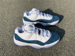 jordan 11 low navy blue snakeskin