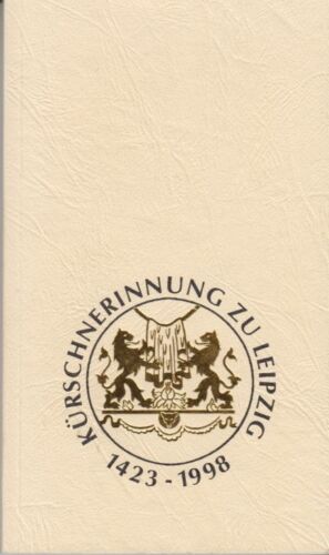 Buch: 1423-1998 575 Jahre Kürschner-Innung zu Leipzig, Jänsch. 1998 - Bild 1 von 1