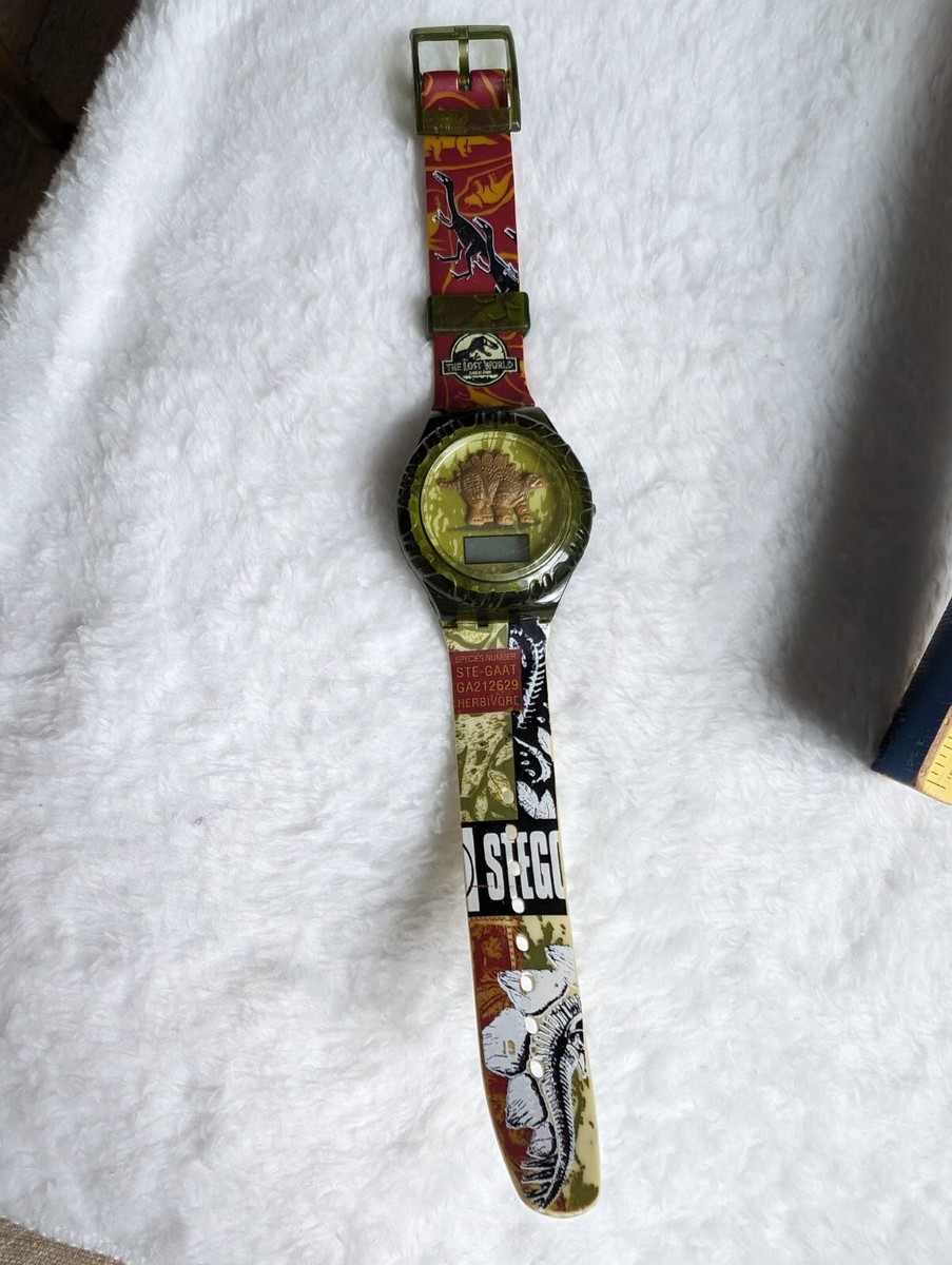 ロストワールド　恐竜　化石　腕時計 The Lost World Jurassic Park Watch Collection 3-D Stego 1997