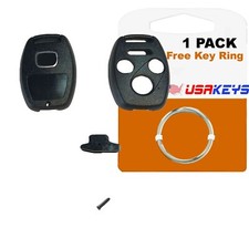 New 2006 - 2012 Honda Civic Without Chip Holder Remote Key Fob Shell Pad Case