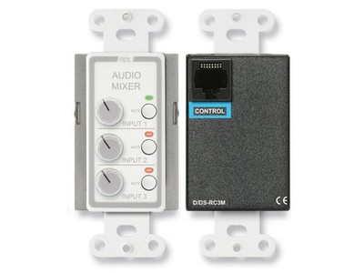 RDL D-RC3M 3 Channel Remote Audio Mixing Control with Muting