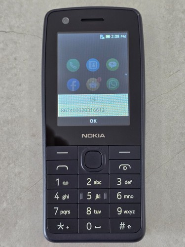 Nokia Black KaiOS Unreleased Prototype (TA-1208) - Rare - For Collectors Only - 第 7/10 張圖片