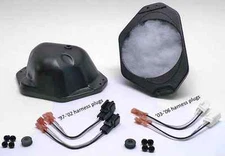 SELECT INCREMENTS DASH POD INCLOSURES 97-02 JEEP TJ  w/o SPEAKERS DPE97025  !