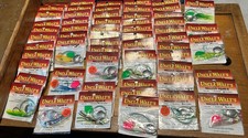 59 NEW UNCLE WALT'S WALLEYE SQUID-R PRO SPINNERBAIT LURE SPOKANE MANY COLORS GLO