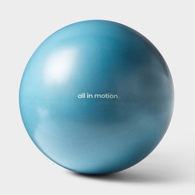 All in Motion 65cm Stability Exercise Ball Blue Yoga Core Balance Fitness Ball