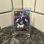 2025 Topps Chrome Football - Jaxson Dart 1975 Throwback Refractor RC Giants