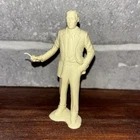 Vintage 1960s Marx Dollhouse Family Father With Pipe Play Toy White