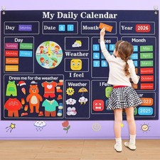 My First Daily Calendar-Preschool Classroom Must Haves, Circle Time Learning ...