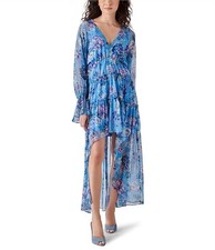 Steve Madden Sol V-Neck Dress Azure Blue