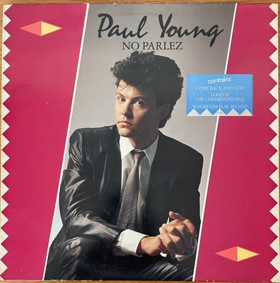 PAUL YOUNG - NO PARLEZ 1st EU Press 1983 LP EX