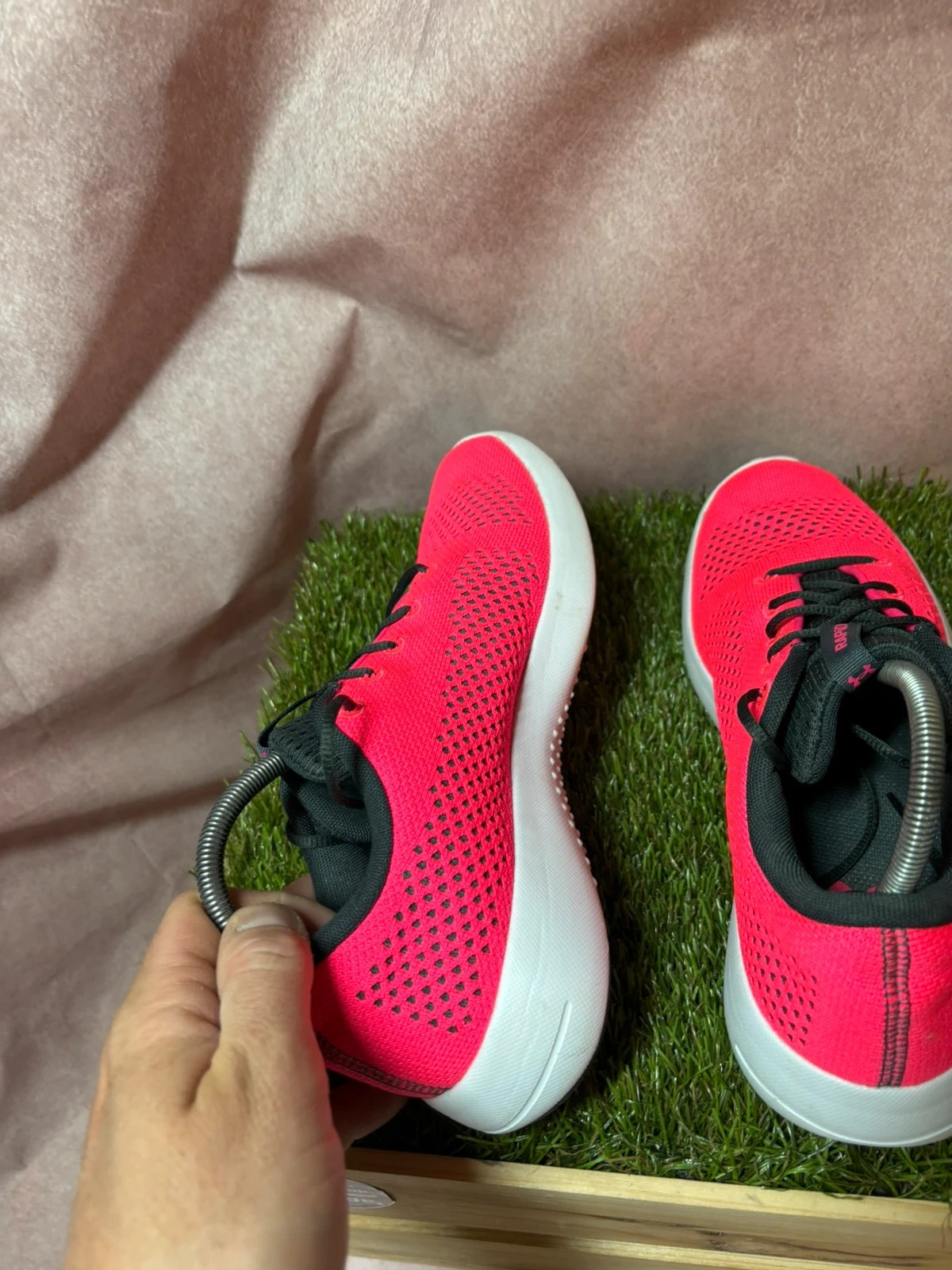 Under Armour Women's Rapid Pink Running Shoes Uk Size 6 image 6