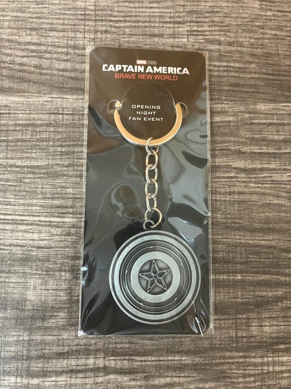Captain America Brave New World AMC/REGAL Fan Event Exclusive IMAX Keychain