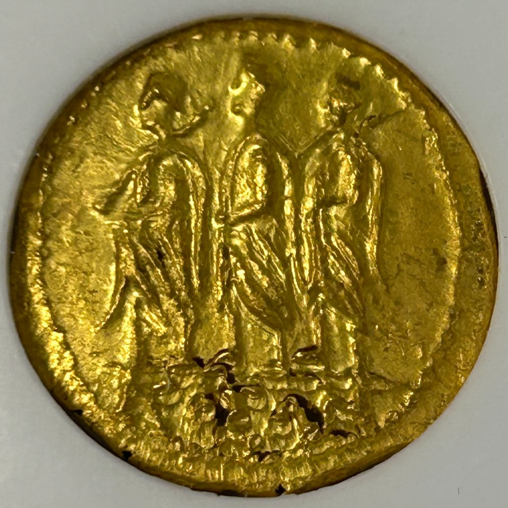 Roman-Brutus (44-42 BC) Gold AV Stater NGC Choice Uncirculated | eBay