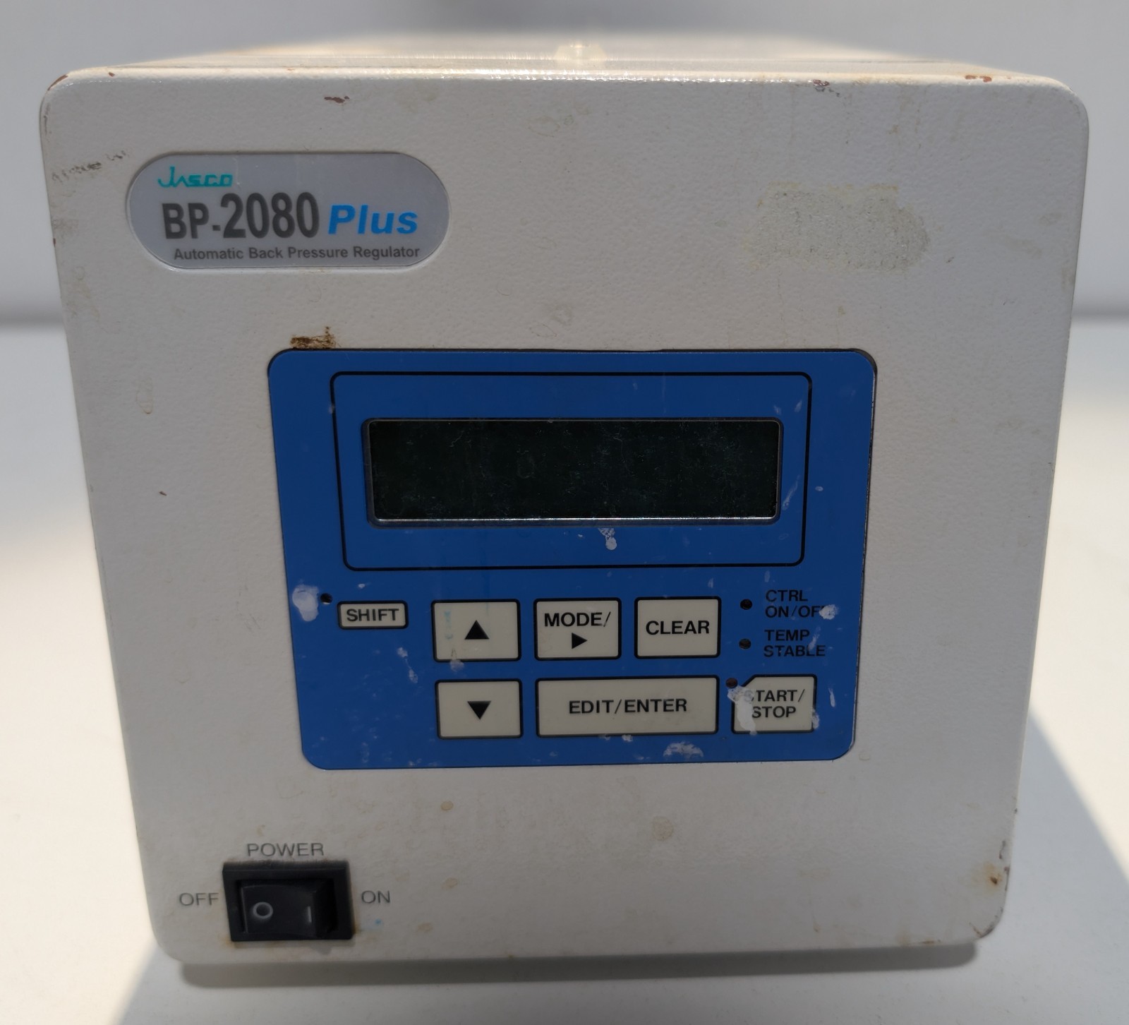 Jasco BP-2080 Plus Automatic Back pressure Regulator Power Tested