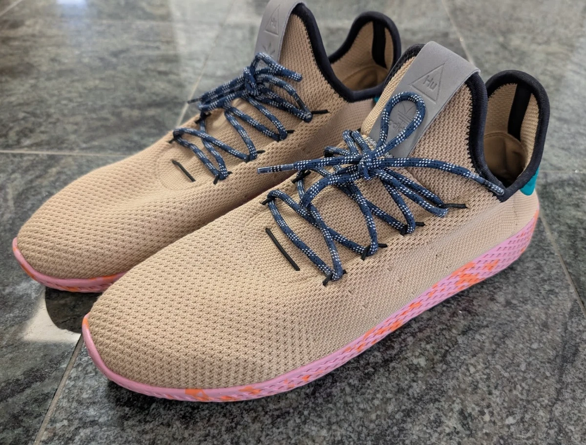 Adidas PW Tennis HU (Size 9.5m) adidas Pharrell x Tennis Hu Holi Chalk Coral for Sale  main image 2