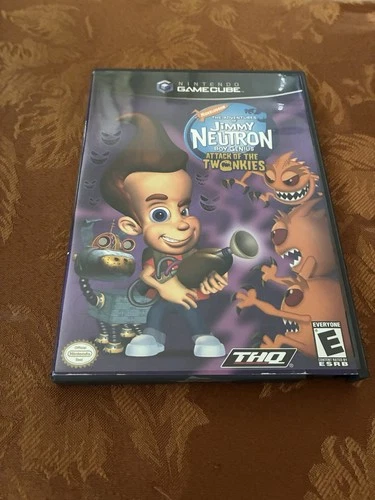 Jimmy Neutron: Attack of the Twonkies Nintendo GameCube THQ 2004 Manual Included