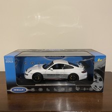 2007 Porsche 911 (997) GT3 RS White/Black 1:18 Welly Diecast NIB