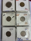 INDIAN HEAD PENNY COLLECTION 1963 to 1909 FULL LIBERTY ERRORS AND AU